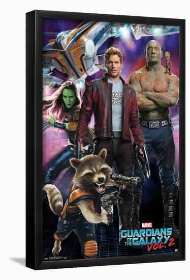 Marvel Cinematic Universe - Guardians of the Galaxy 2 - Group-Trends International-Framed Poster