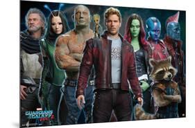 Marvel Cinematic Universe - Guardians of the Galaxy 2 - Intimidation-Trends International-Mounted Poster