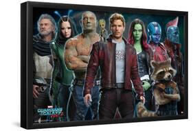 Marvel Cinematic Universe - Guardians of the Galaxy 2 - Intimidation-Trends International-Framed Poster