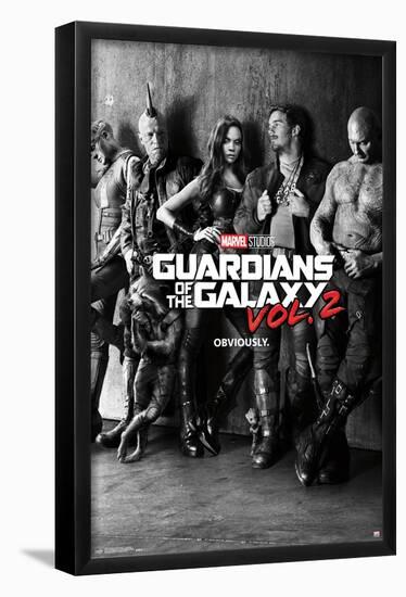 Marvel Cinematic Universe - Guardians of the Galaxy 2 - One Sheet-Trends International-Framed Poster