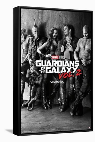 Marvel Cinematic Universe - Guardians of the Galaxy 2 - One Sheet-Trends International-Framed Stretched Canvas