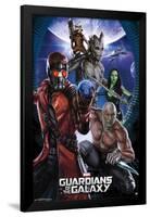 Marvel Cinematic Universe - Guardians of the Galaxy - Group-Trends International-Framed Poster