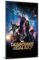 Marvel Cinematic Universe - Guardians of the Galaxy - One Sheet-Trends International-Mounted Poster