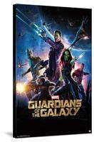 Marvel Cinematic Universe - Guardians of the Galaxy - One Sheet-Trends International-Stretched Canvas