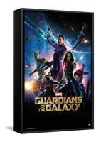 Marvel Cinematic Universe - Guardians of the Galaxy - One Sheet-Trends International-Framed Stretched Canvas