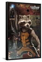 Marvel Cinematic Universe - Guardians of the Galaxy - Rocket Racoon-Trends International-Framed Poster