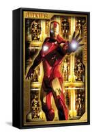 Marvel Cinematic Universe - Iron Man 2 - Hall of Armor-Trends International-Framed Stretched Canvas