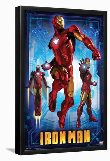 Marvel Cinematic Universe - Iron Man 2 - Mark VI-Trends International-Framed Poster