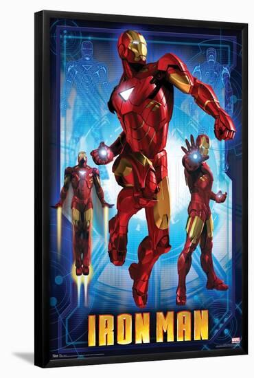 Marvel Cinematic Universe - Iron Man 2 - Mark VI-Trends International-Framed Poster