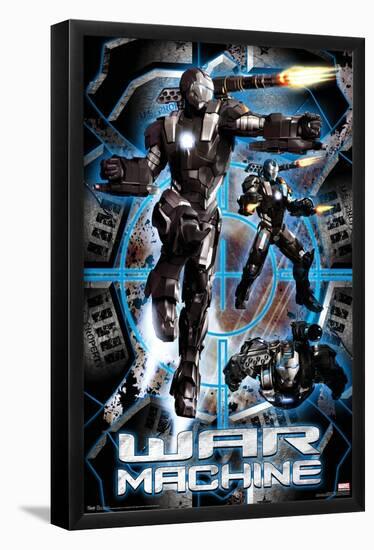 Marvel Cinematic Universe - Iron Man 2 - War Machine-Trends International-Framed Poster