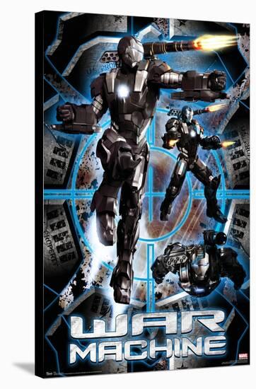 Marvel Cinematic Universe - Iron Man 2 - War Machine-Trends International-Stretched Canvas