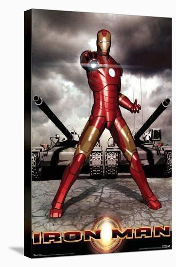 Marvel Cinematic Universe - Iron Man - Tanks-Trends International-Stretched Canvas