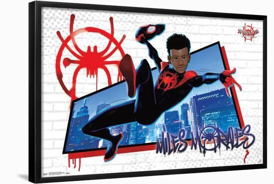 Marvel Cinematic Universe - Spider-Man - Into The Spider-Verse - Miles-Trends International-Framed Poster