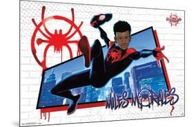 Marvel Cinematic Universe - Spider-Man - Into The Spider-Verse - Miles-Trends International-Mounted Poster