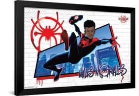 Marvel Cinematic Universe - Spider-Man - Into The Spider-Verse - Miles-Trends International-Framed Poster