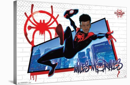 Marvel Cinematic Universe - Spider-Man - Into The Spider-Verse - Miles-Trends International-Stretched Canvas