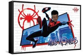 Marvel Cinematic Universe - Spider-Man - Into The Spider-Verse - Miles-Trends International-Framed Stretched Canvas