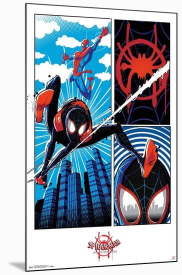 Marvel Cinematic Universe - Spider-Man - Into The Spider-Verse - Panel-Trends International-Mounted Poster