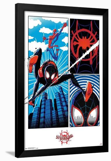 Marvel Cinematic Universe - Spider-Man - Into The Spider-Verse - Panel-Trends International-Framed Poster