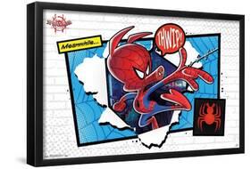 Marvel Cinematic Universe - Spider-Man - Into The Spider-Verse - Thwip-Trends International-Framed Poster