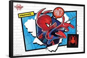 Marvel Cinematic Universe - Spider-Man - Into The Spider-Verse - Thwip-Trends International-Framed Poster