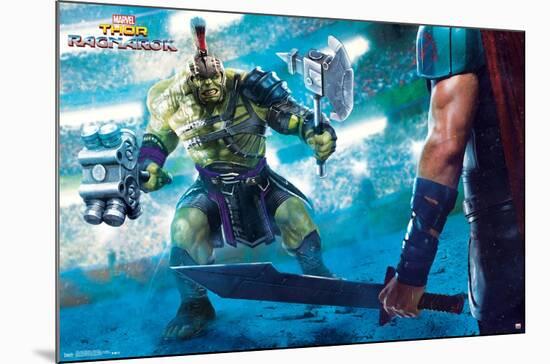 Marvel Cinematic Universe - Thor - Ragnar?k - Arena Hulk-Trends International-Mounted Poster