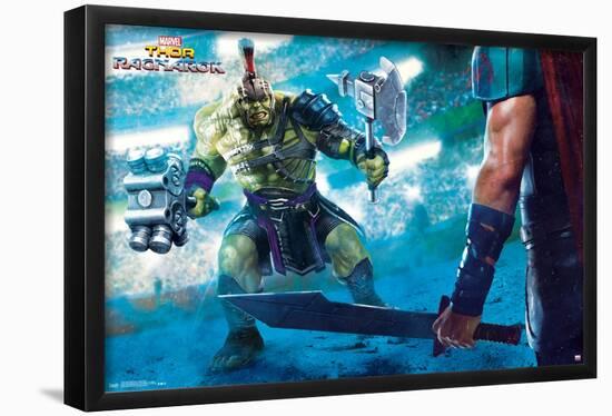 Marvel Cinematic Universe - Thor - Ragnar?k - Arena Hulk-Trends International-Framed Poster