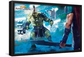Marvel Cinematic Universe - Thor - Ragnar?k - Arena Hulk-Trends International-Framed Poster