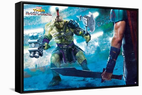 Marvel Cinematic Universe - Thor - Ragnar?k - Arena Hulk-Trends International-Framed Stretched Canvas