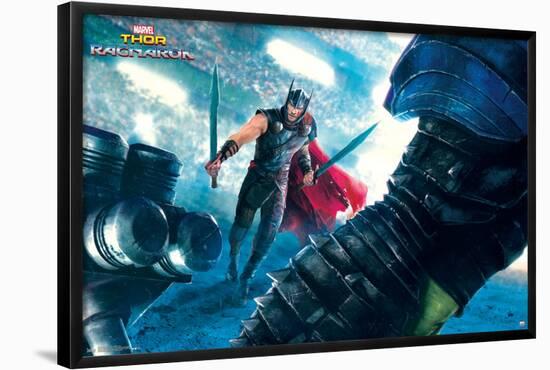 Marvel Cinematic Universe - Thor - Ragnar?k - Arena Thor-Trends International-Framed Poster