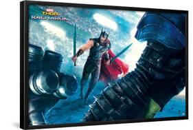 Marvel Cinematic Universe - Thor - Ragnar?k - Arena Thor-Trends International-Framed Poster