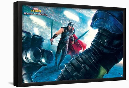 Marvel Cinematic Universe - Thor - Ragnar?k - Arena Thor-Trends International-Framed Poster