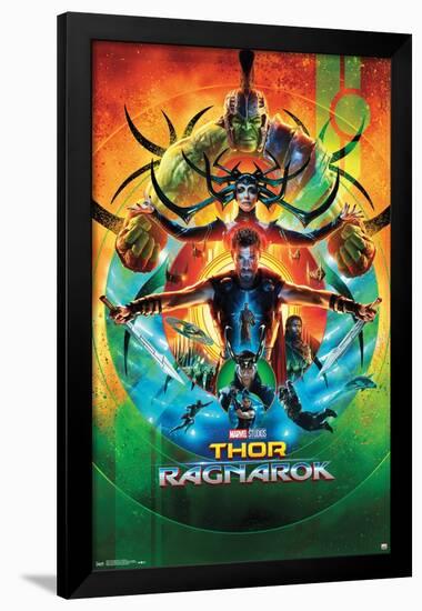 Marvel Cinematic Universe - Thor: Ragnarok - One Sheet-Trends International-Framed Poster
