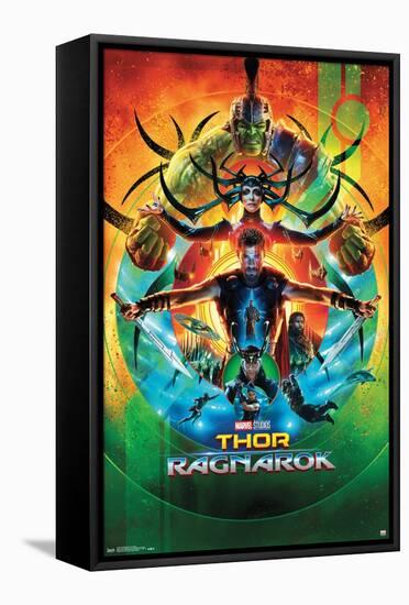 Marvel Cinematic Universe - Thor: Ragnarok - One Sheet-Trends International-Framed Stretched Canvas