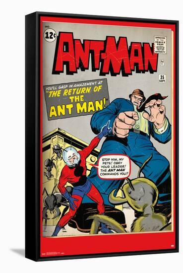 Marvel Comics - Ant-Man - Revised Cover 27-Trends International-Framed Stretched Canvas