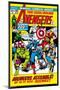 Marvel Comics - Avengers #100-Trends International-Mounted Poster