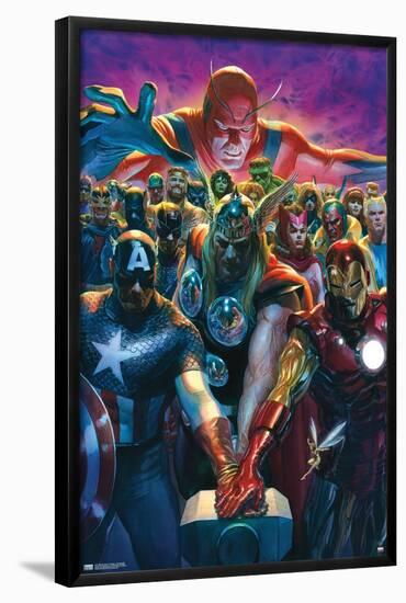 Marvel Comics - Avengers - Avengers #10-Trends International-Framed Poster