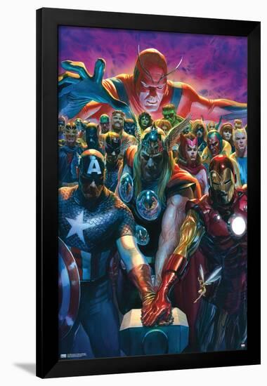 Marvel Comics - Avengers - Avengers #10-Trends International-Framed Poster