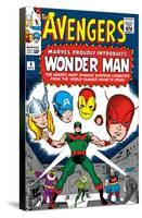 Marvel Comics Avengers - Avengers #9-Trends International-Stretched Canvas