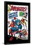 Marvel Comics - Avengers - Captain America - Comic Cover #4-Trends International-Framed Poster