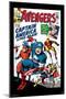 Marvel Comics - Avengers - Captain America - Comic Cover #4-Trends International-Mounted Poster
