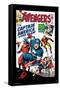 Marvel Comics - Avengers - Captain America - Comic Cover #4-Trends International-Framed Stretched Canvas