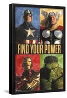 Marvel Comics - Avengers Grid-Trends International-Framed Poster