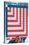 Marvel Comics - Avengers - Numbers - Multiplication Table-Trends International-Stretched Canvas