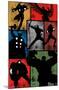 Marvel Comics - Avengers - Simplistic Grid-Trends International-Mounted Poster