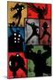 Marvel Comics - Avengers - Simplistic Grid-Trends International-Mounted Poster