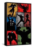 Marvel Comics - Avengers - Simplistic Grid-Trends International-Framed Stretched Canvas