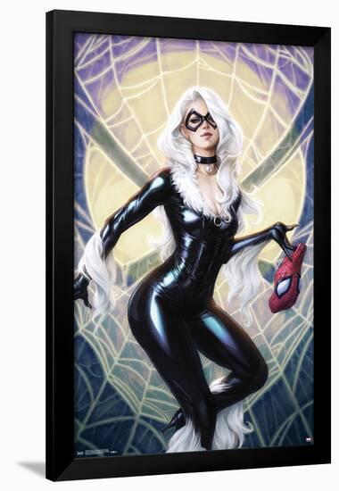 Marvel Comics - Black Cat - The Amazing Spider-Man Cover #25-Trends International-Framed Poster