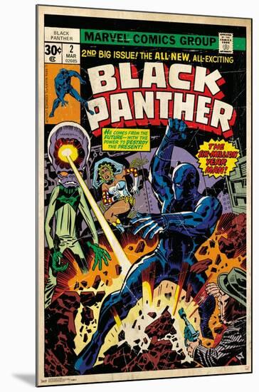 Marvel Comics - Black Panther - Cover #2-Trends International-Mounted Poster