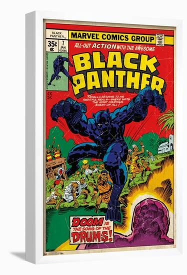 Marvel Comics - Black Panther - Cover #7 Premium Poster-null-Framed Poster